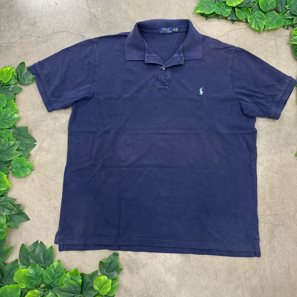 Polo Ralph Lauren Navy Blue Pony Polo Shirt